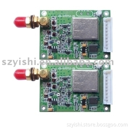 RF module (1W/30dBm transceiver, 3km range)